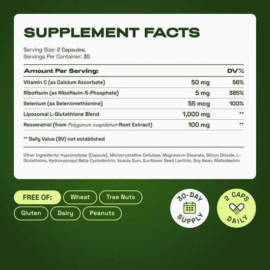 PureBloom Liposomal Glutathione Complex
