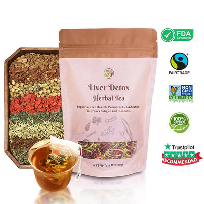 PureBloom Liver & Kidney Detox Herbal Tea