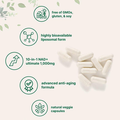 PureBloom's Liposomal NAD+